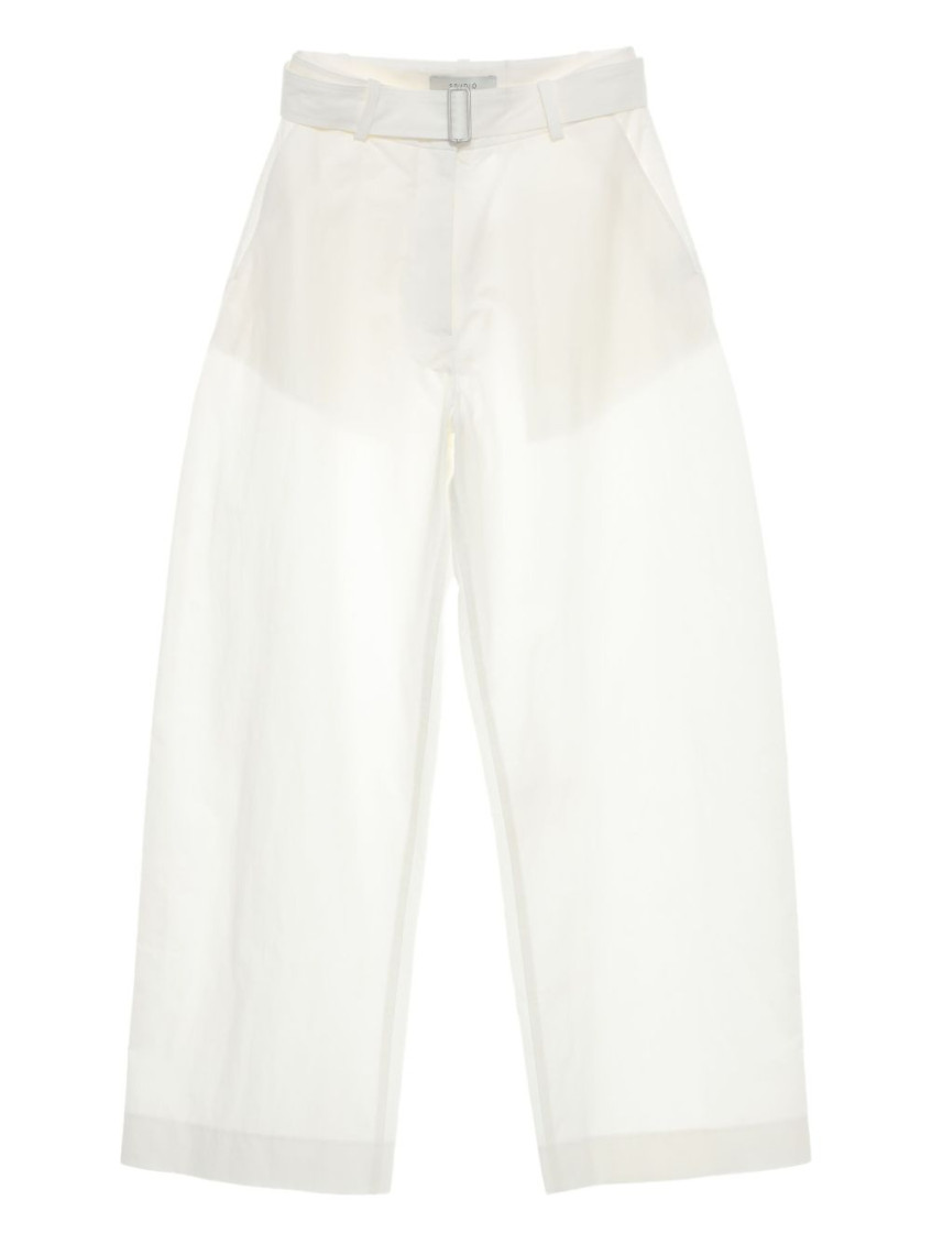 Studio Nicholson Round Leg Cotton Trousers