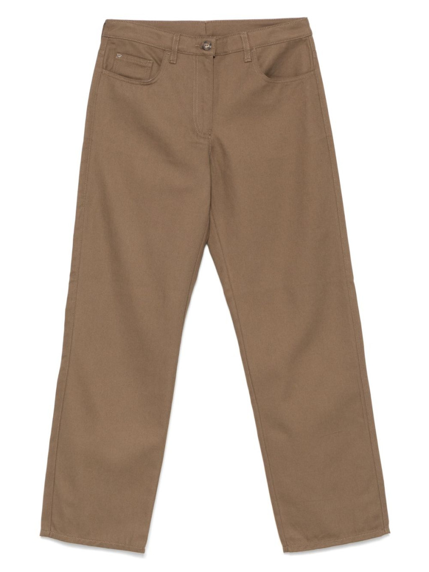 Emporio Armani Trousers Cotton Belt Loops