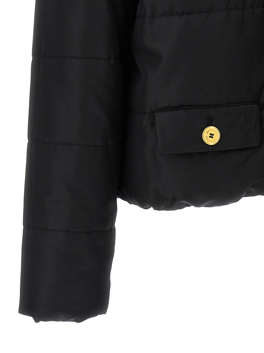 Moschino Black Logo button jacket for Women Online USA at