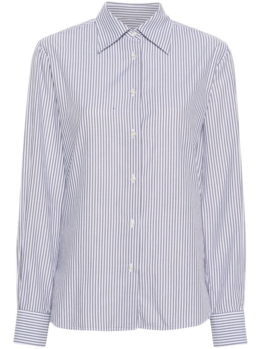 OFFICINE GENERALE WHITE COTTON SHIRT