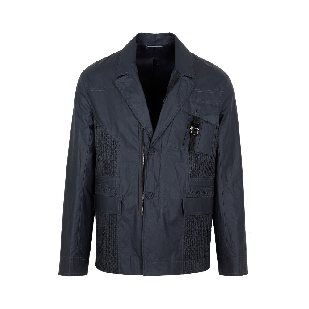 Dior Long-sleeved Casual Jacket In Navy Blue