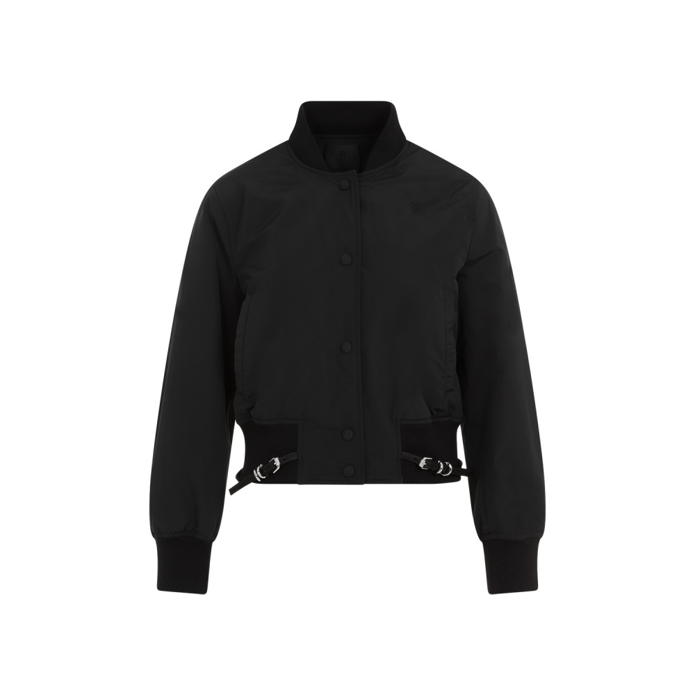 Givenchy Voyou Bomber Jacket In Black