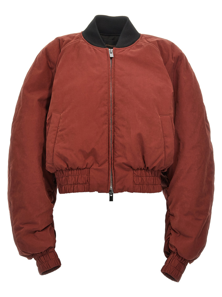 The Andamane Jacket Andamane Woman Color Burgundy In Brown
