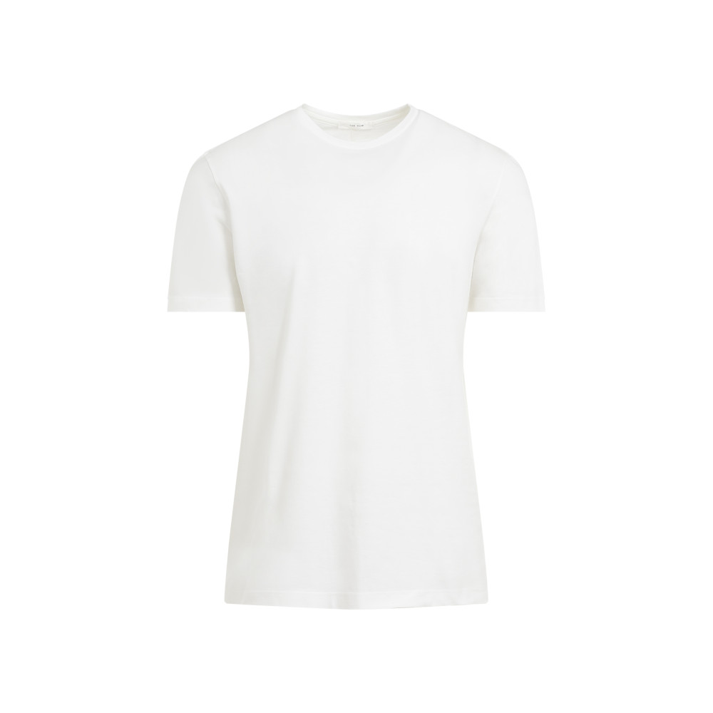 The Row Luke Soft Supima Cotton Jersey T-shirt In White