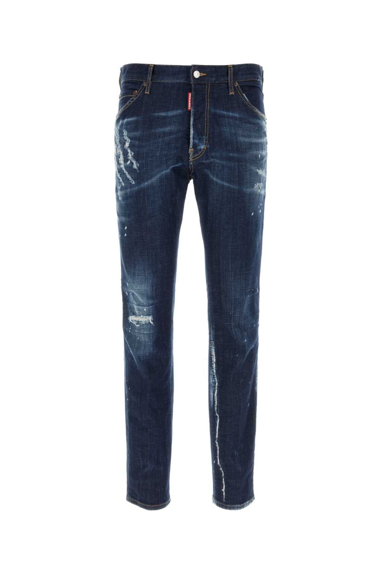 Dsquared2 Cool Guy Tapered Jeans In Blue