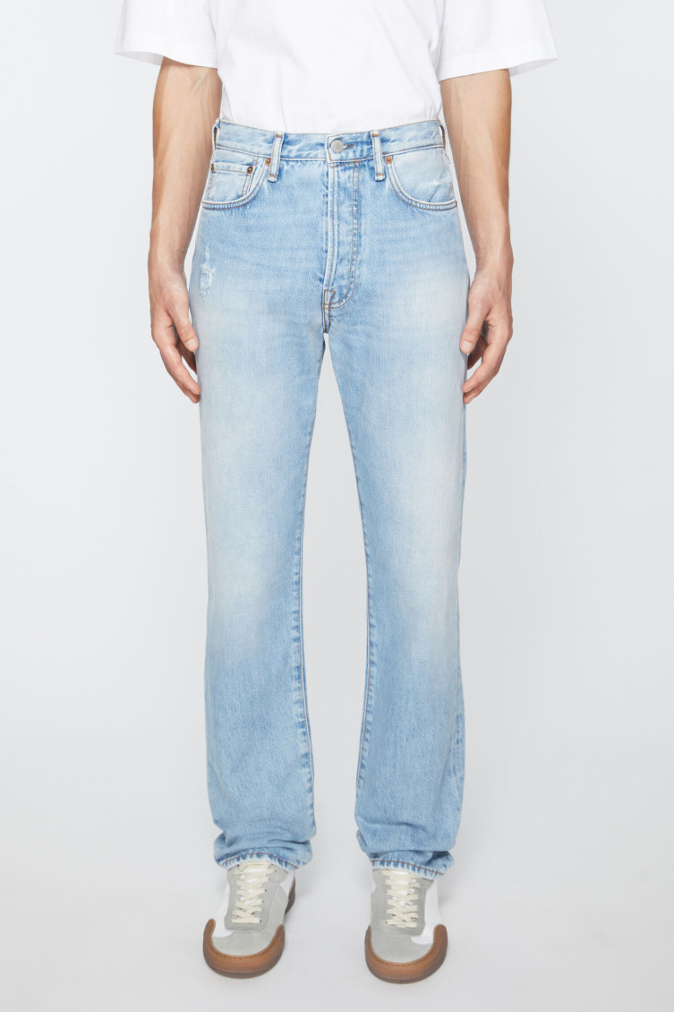Acne Studios Light Blue Regular Fit Jeans In Light Blue