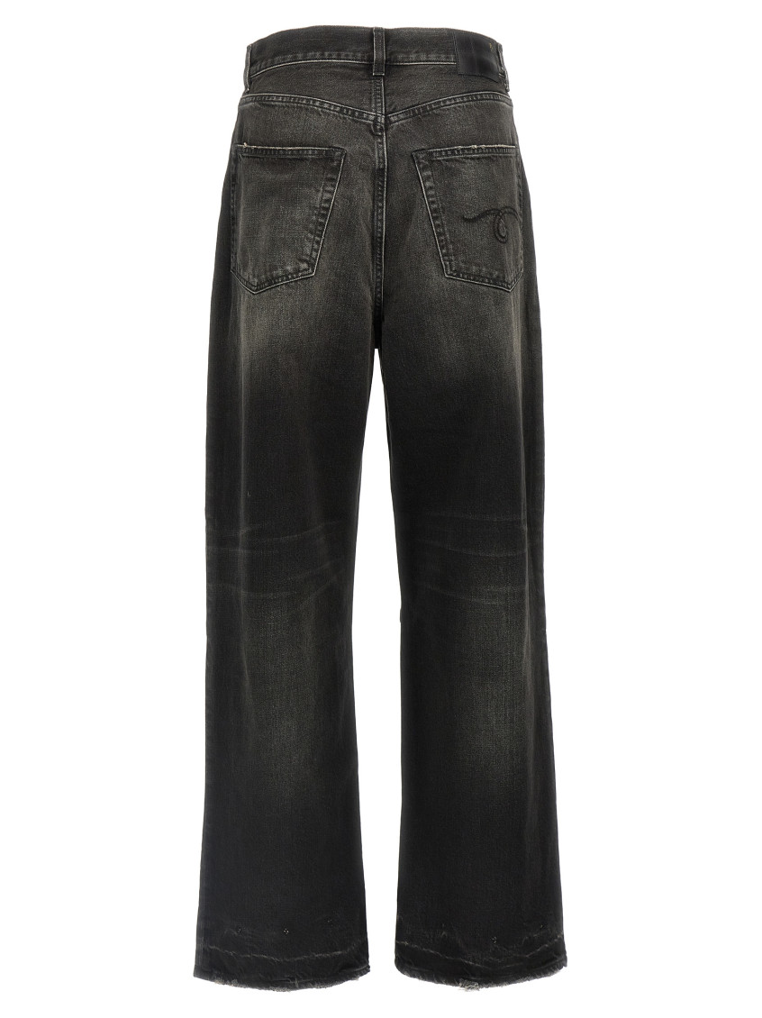 デニム・ジーパン R13 'Wayne Articulated Knee' jeans Black  R13WD146D262C clot_220824_71052_2.jpg
