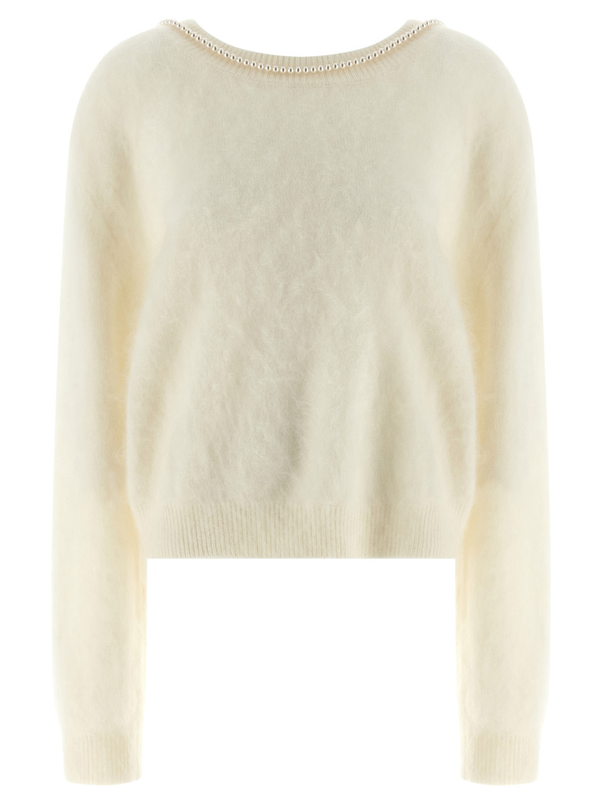Bernadette White Solne Sweater In Neutral