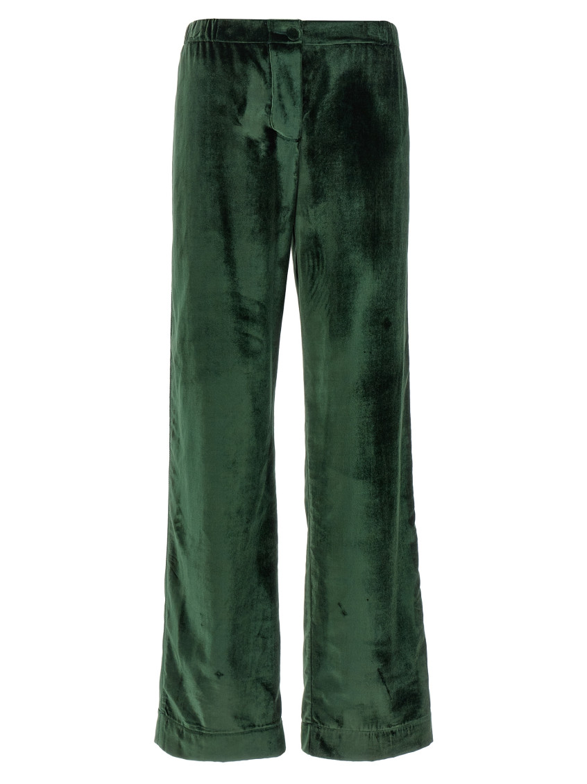 F.r.s For Restless Sleepers Green Etere Pants In Green