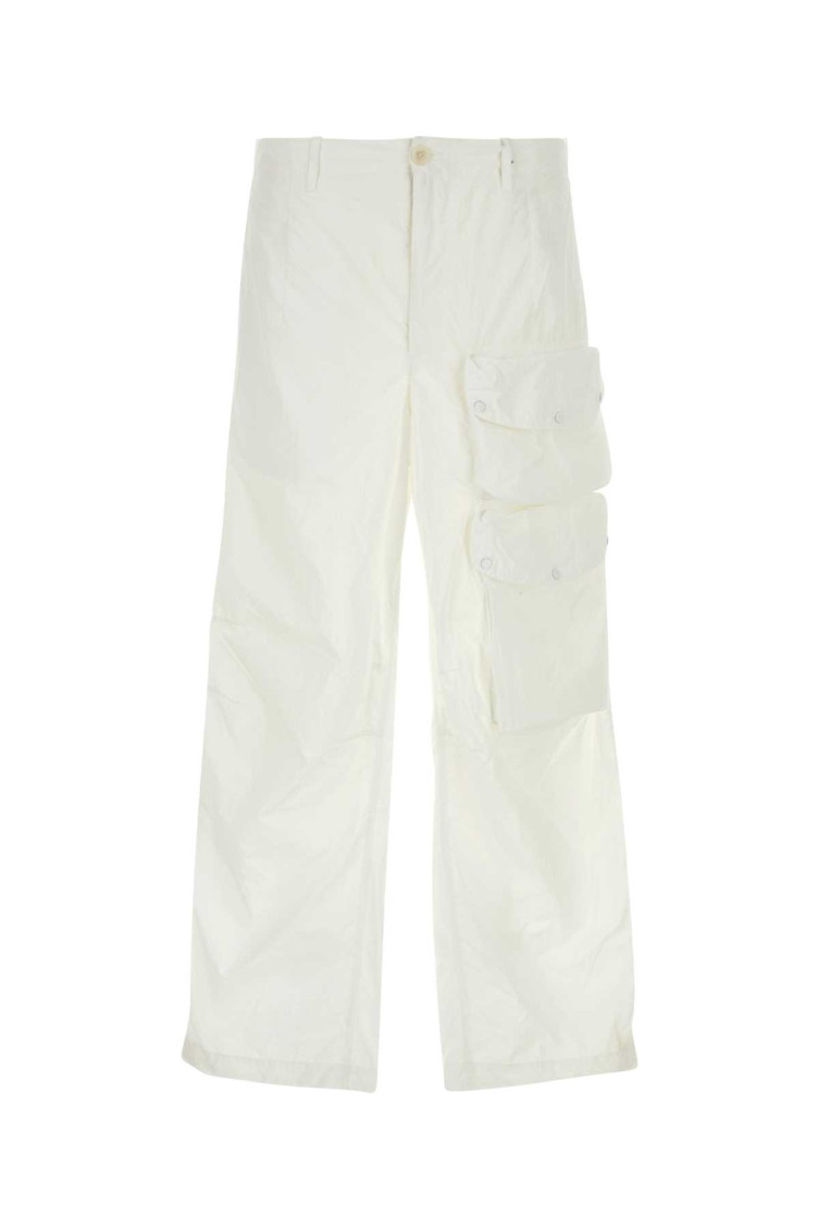 Ten C Straight-leg Cargo Pants In White