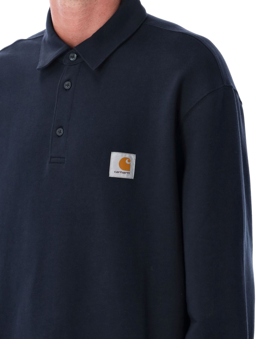 Carhartt Wip Blue Polo Sweatshirt for Men Online USA at Darveys.com