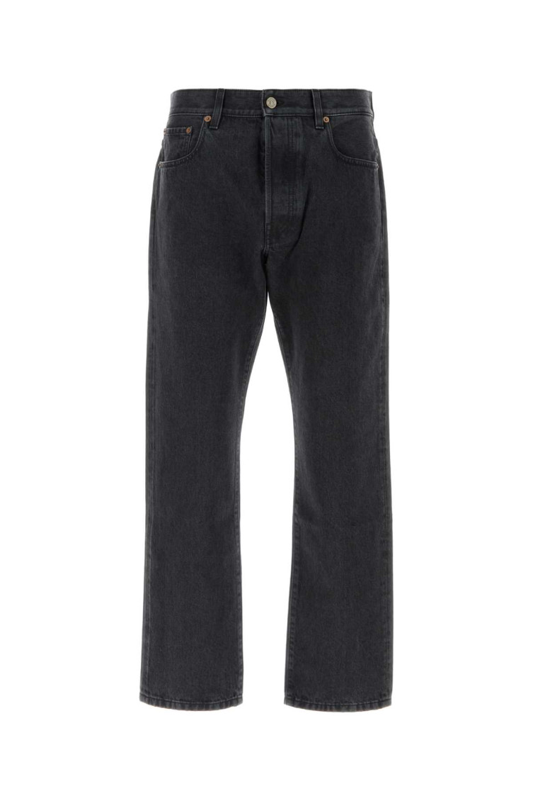 Valentino Black Denim Jeans for Men Online USA at Darveys.com