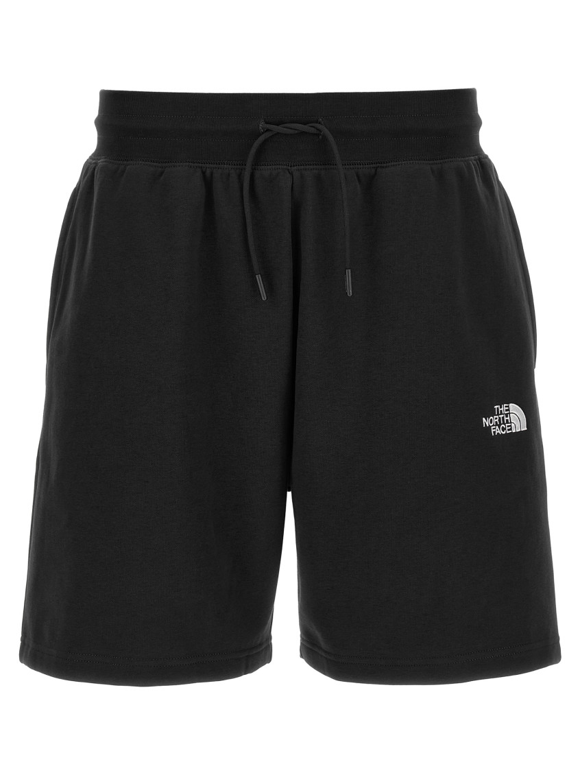 THE NORTH FACE BLACK ESSENTIAL RELAX BERMUDA SHORTS