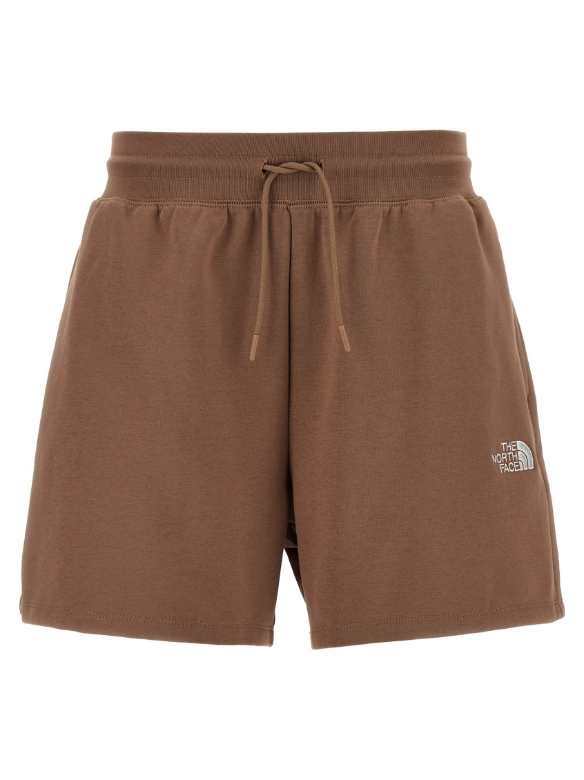 THE NORTH FACE BROWN SIMPLE DOME SHORTS