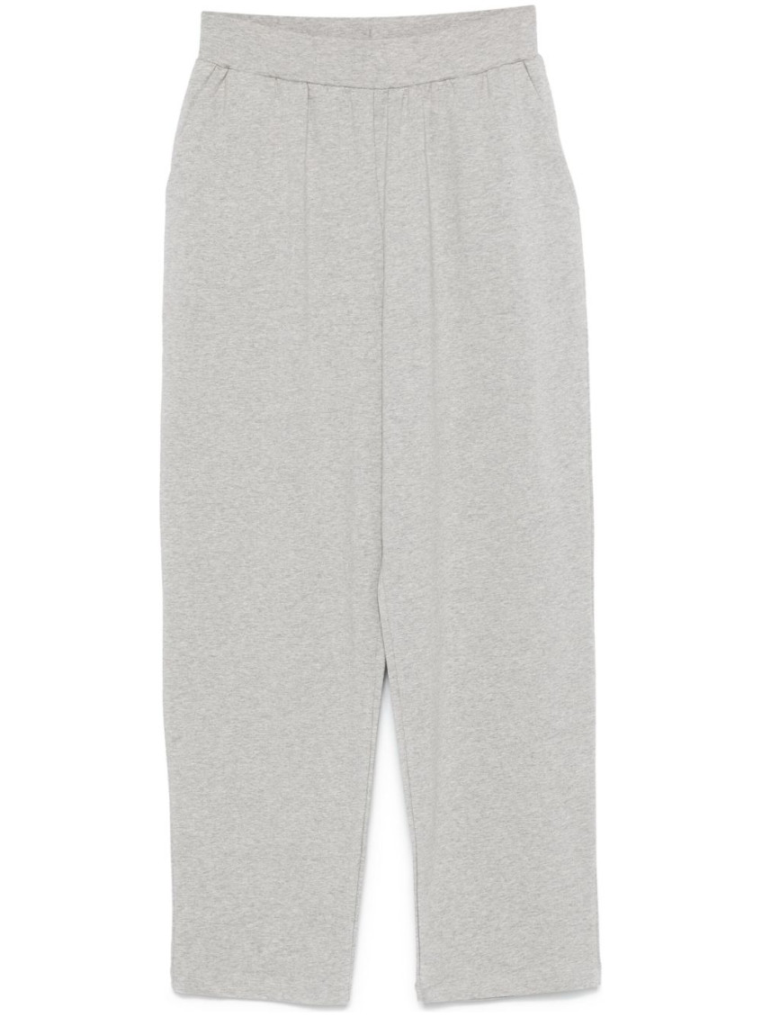 Shop Marina Rinaldi Grey Drava Sweatpants