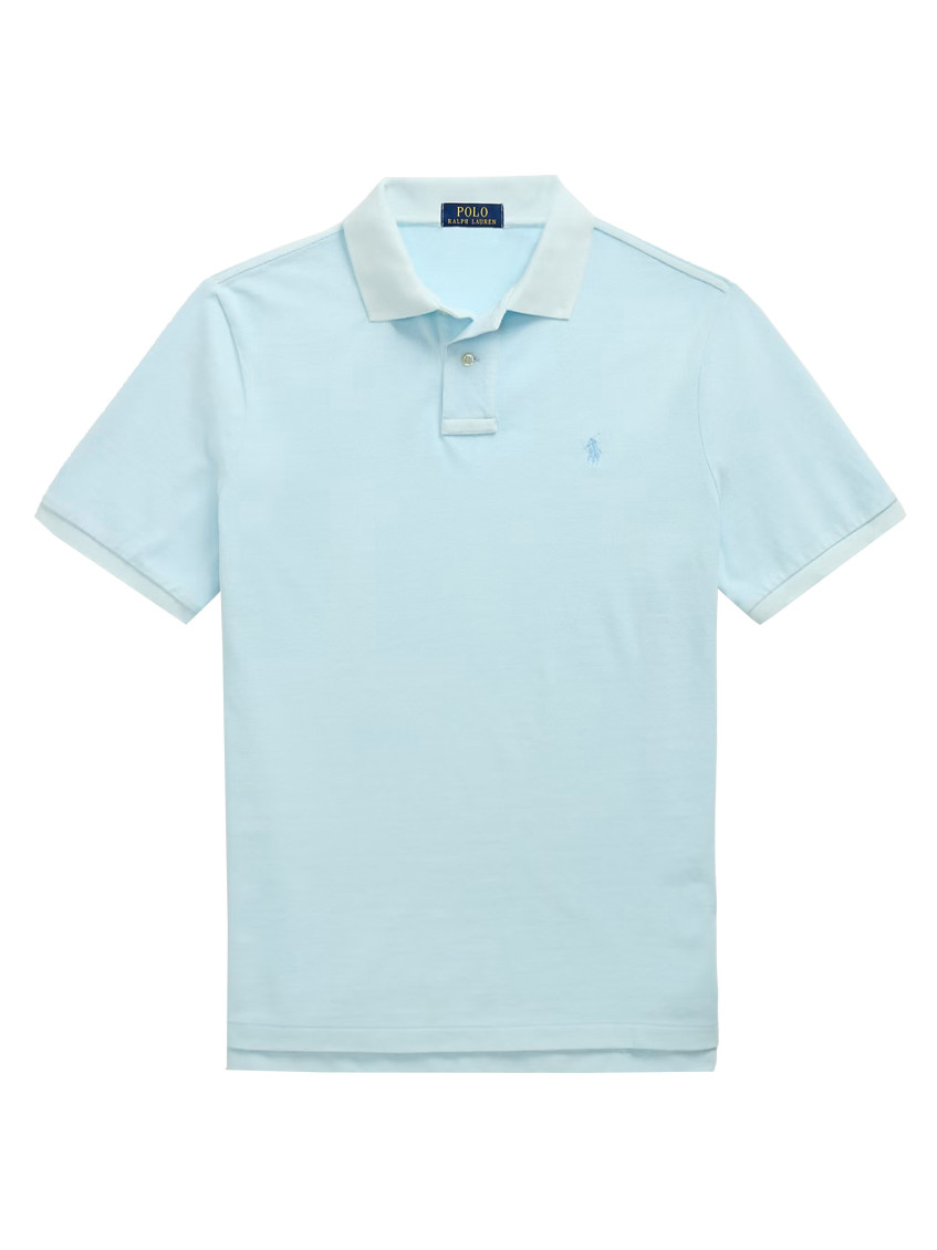 Ralph Lauren Light Blue Polo With Logo