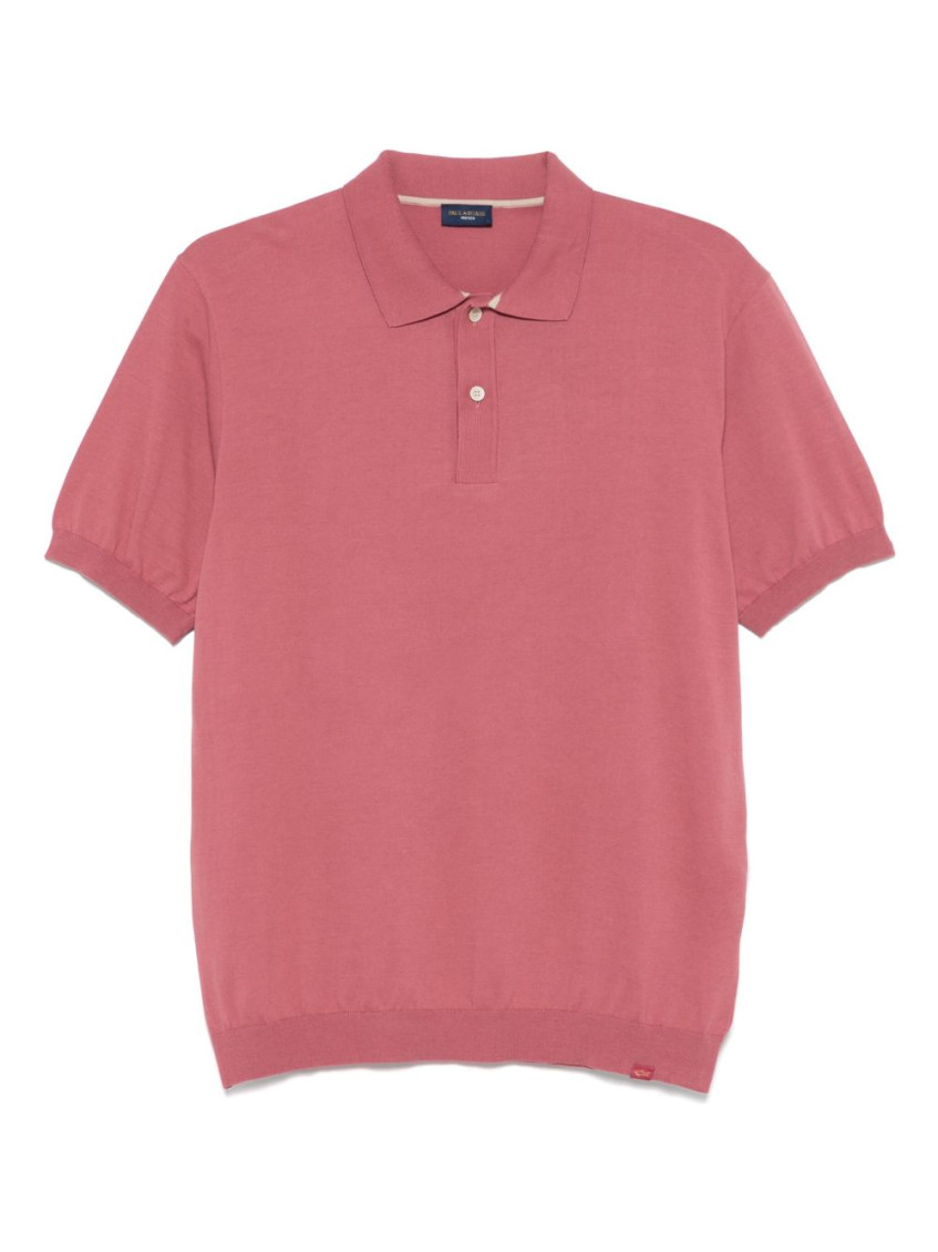 PAUL & SHARK PINK SHORT SLEEVE POLO