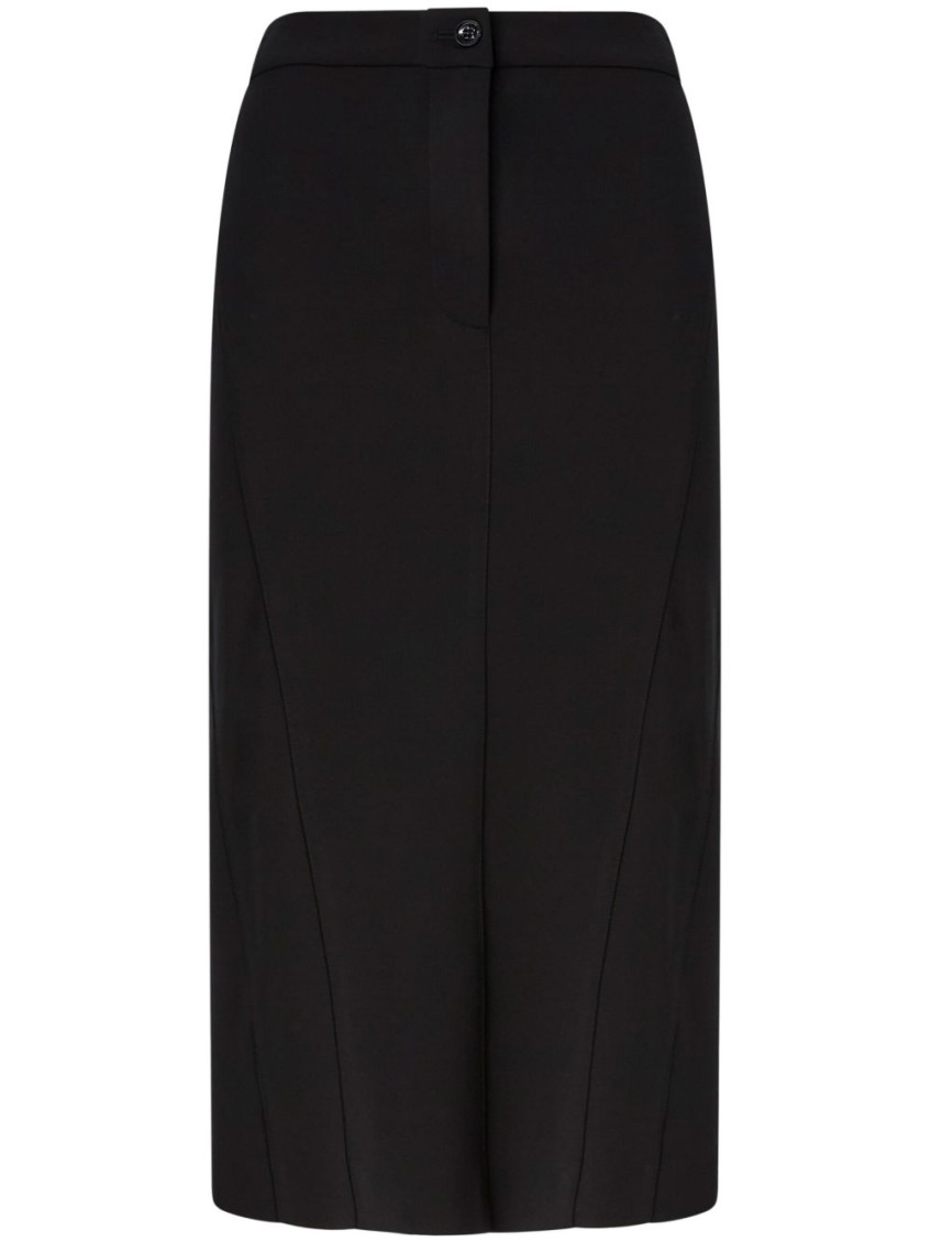 Pinko Black Mid-length Pencil Skirt