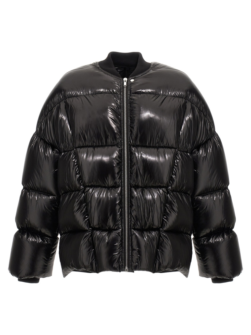 Rick Owens Flight Down Jacket In Black