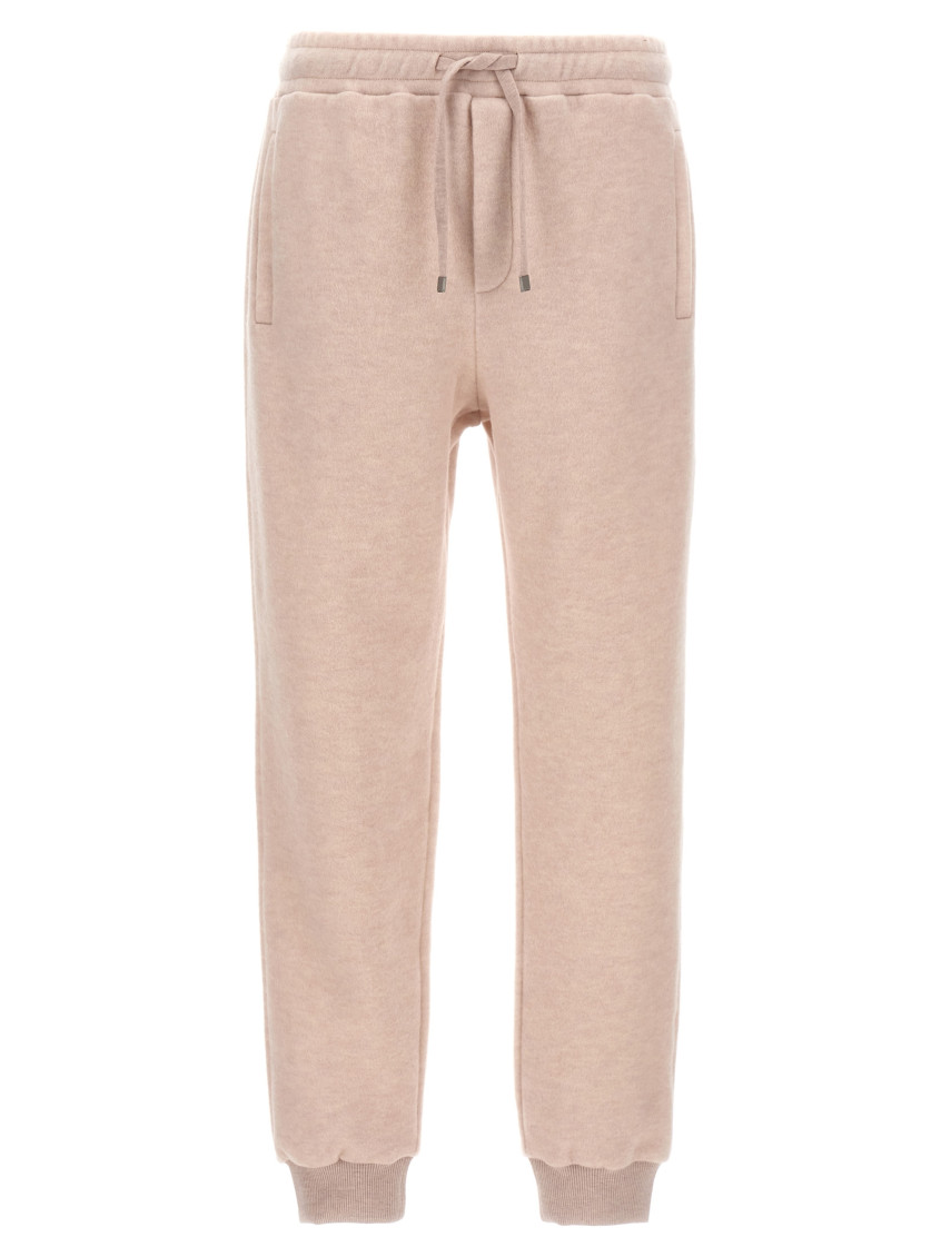 Etro Wool Joggers Elastic Waistband In Beige