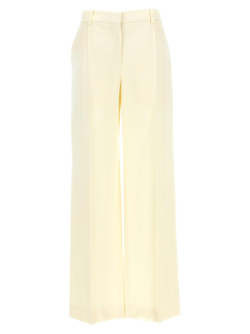 The Row Encore Pants White In White