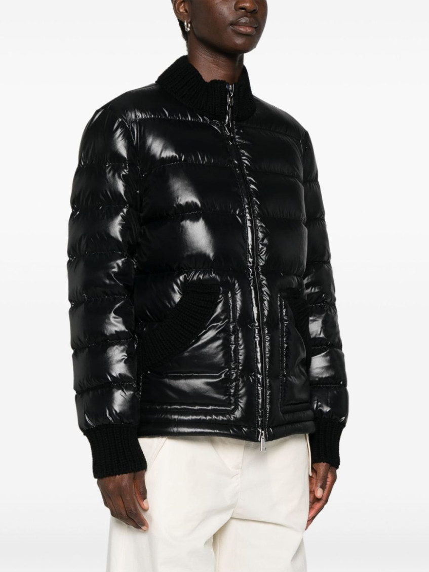 Moncler Black Arcelot Down Jacket for Women Online India at Darveys.com