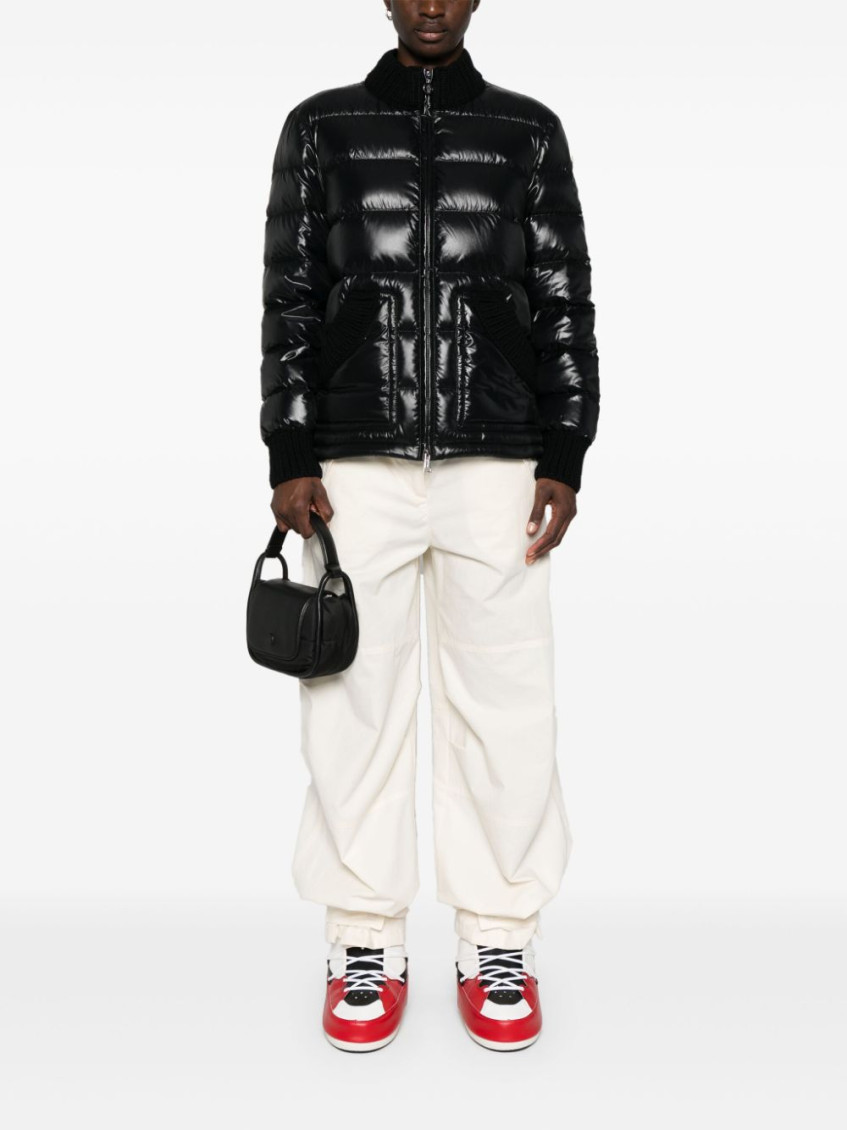 Moncler Black Arcelot Down Jacket for Women Online India at Darveys.com