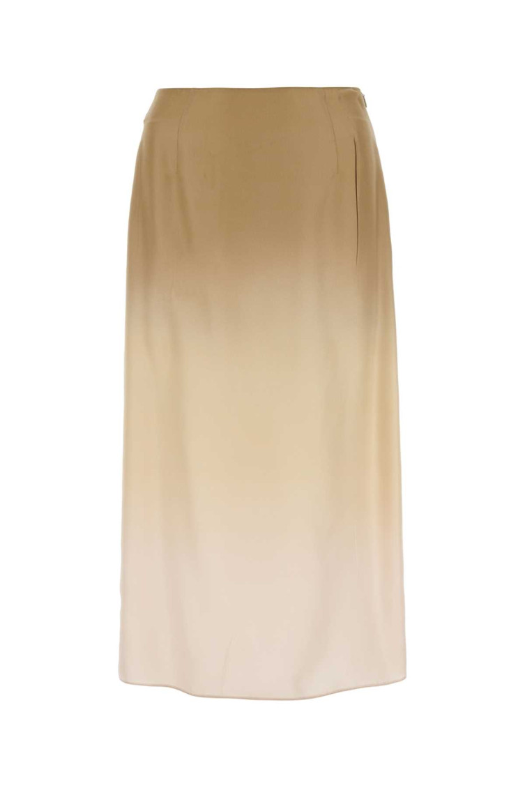 Prada Multicolor silk skirt for Women Online USA at Darveys.com