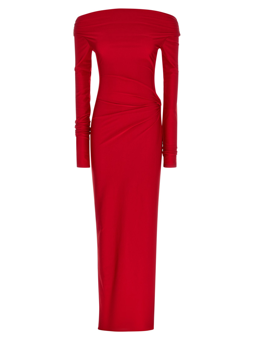 The Andamane Wallis Jumpsuit In Red