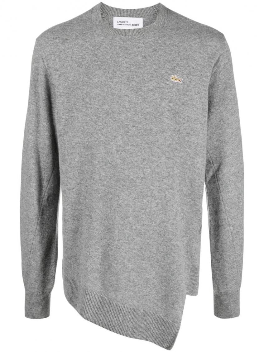 Comme Des Garçons Comme Des Garcons Wool Sweater In Grey