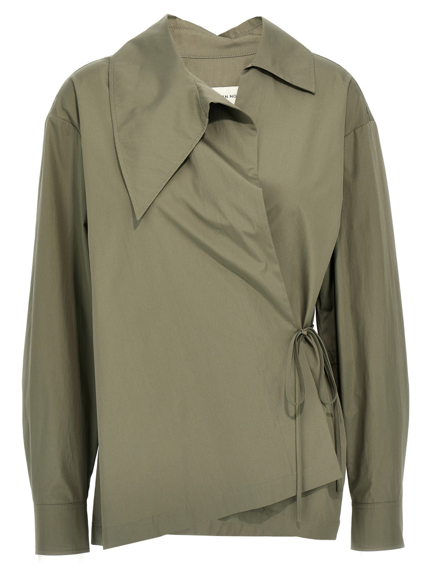Shop Dries Van Noten Green Cedo Shirt In Olive