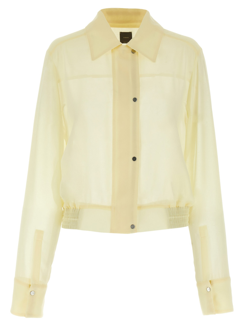 PINKO BEIGE GEORGETTE SHIRT