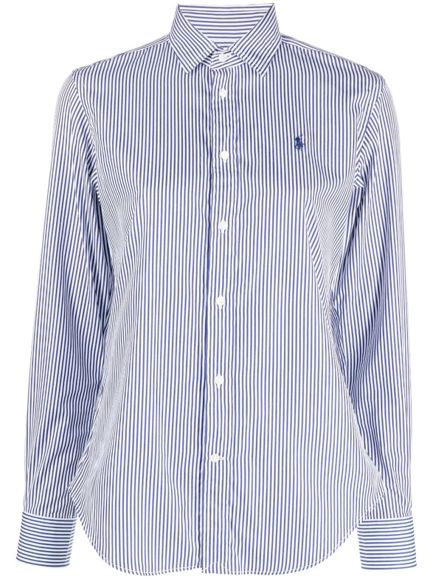 Shop Polo Ralph Lauren White Logo Shirt
