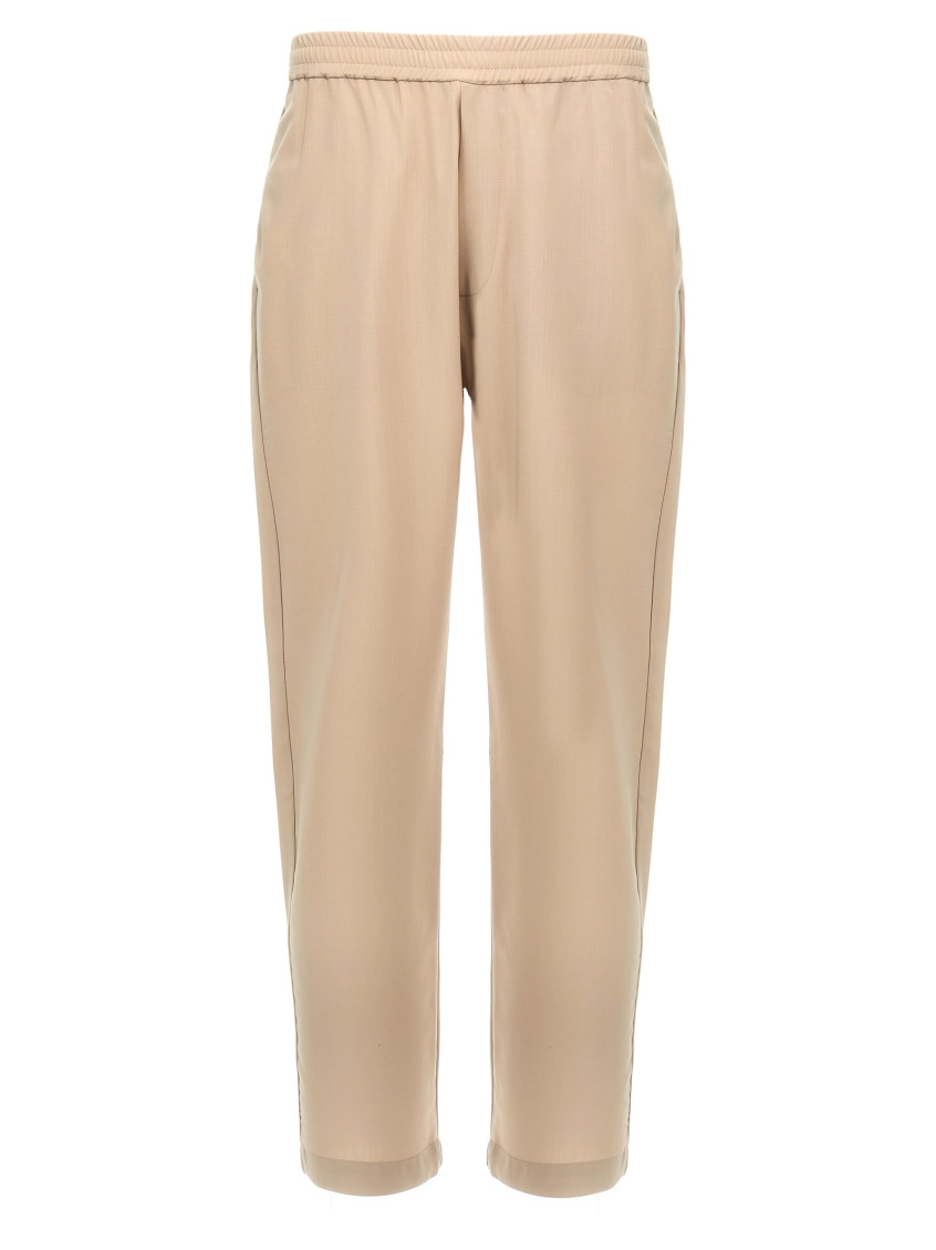Shop Barena Venezia Beige Riobarbo Tropical Pants