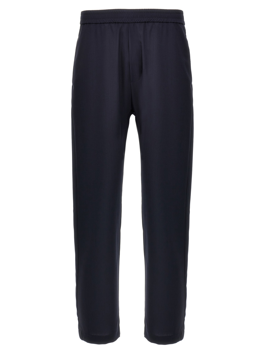 Shop Barena Venezia Blue Riobarbo Tropical Pants