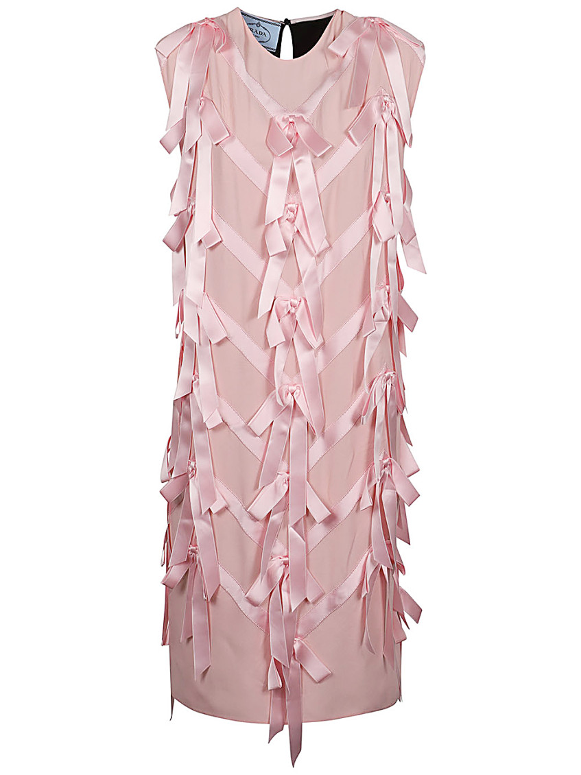 Prada Dresses In Pink