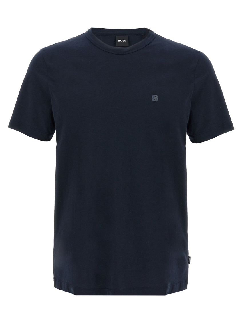Hugo Boss Blue C-thompson 222 T-shirt In Blue