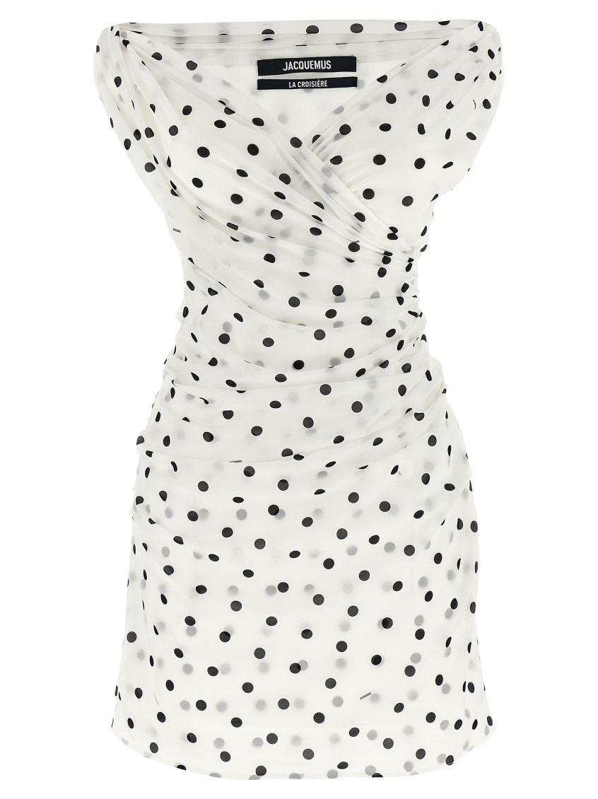 Shop Jacquemus White La Robe Rita Dress