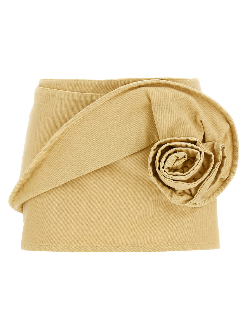 Shop Magda Butrym Yellow 02 Skirt