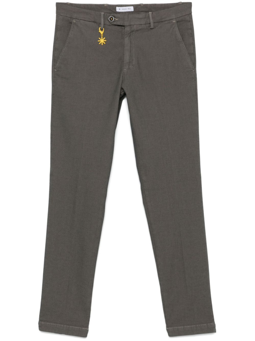 Manuel Ritz Classic Pants In Light Brown