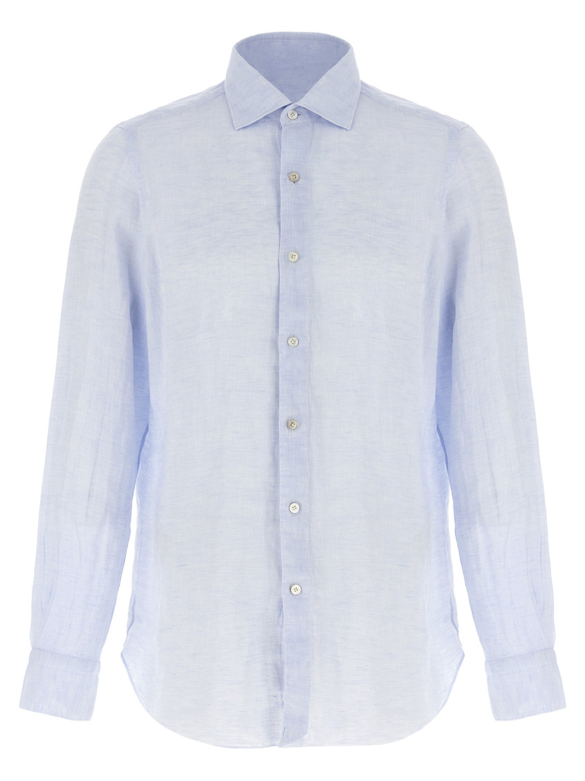 Finamore 1925 Finamore 'gaeta' Shirt In Blue