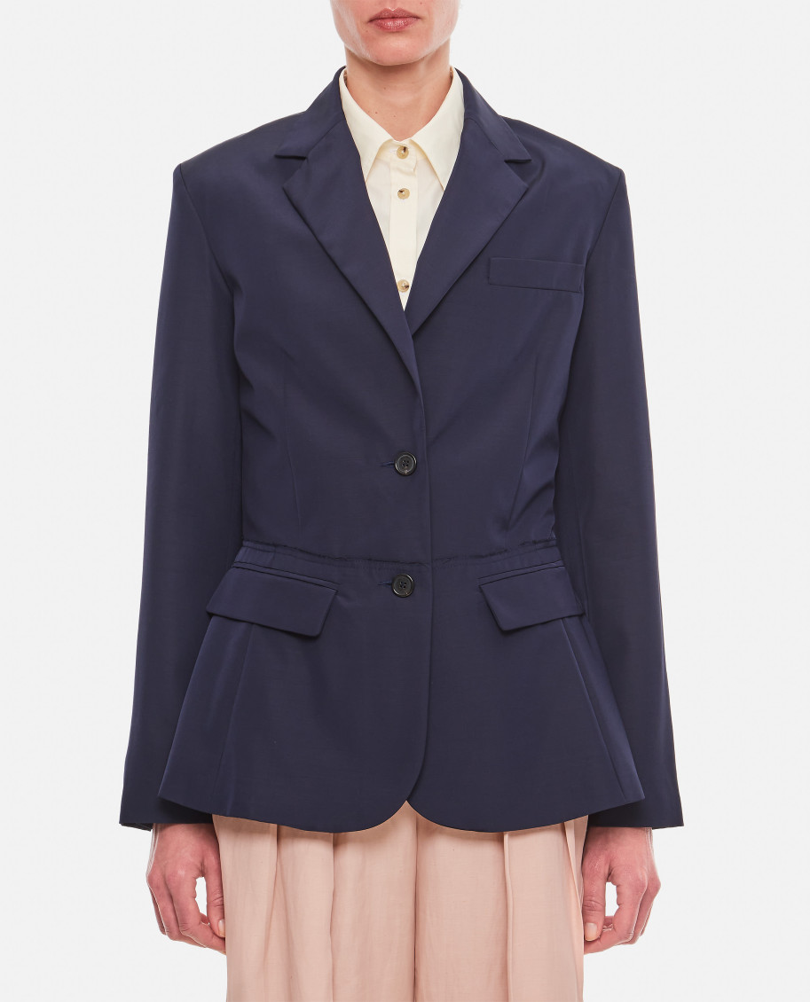 Jw Anderson Dark Blue Single Breasted Blazer