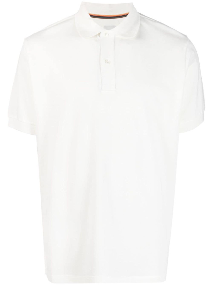 PAUL SMITH WHITE WHITE POLO