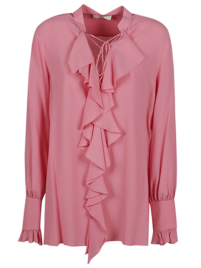 Seafarer Milly Ruched Shirt In Pink