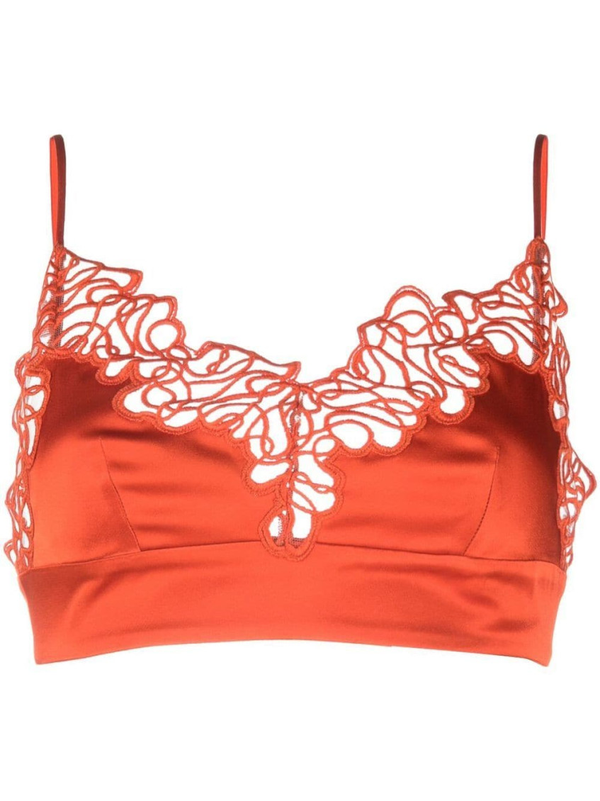 Stella Mccartney T-shirts And Top In Orange