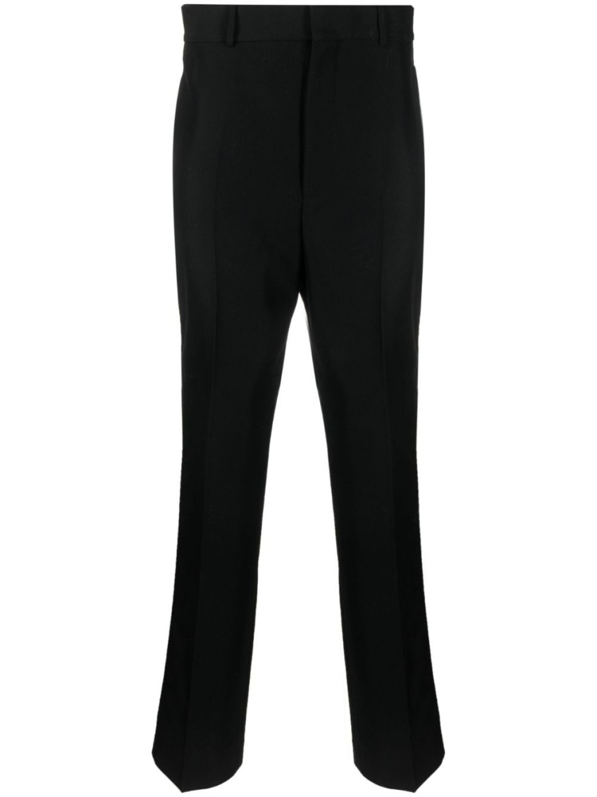 Palm Angels Men's Cotton Track Pants In Black