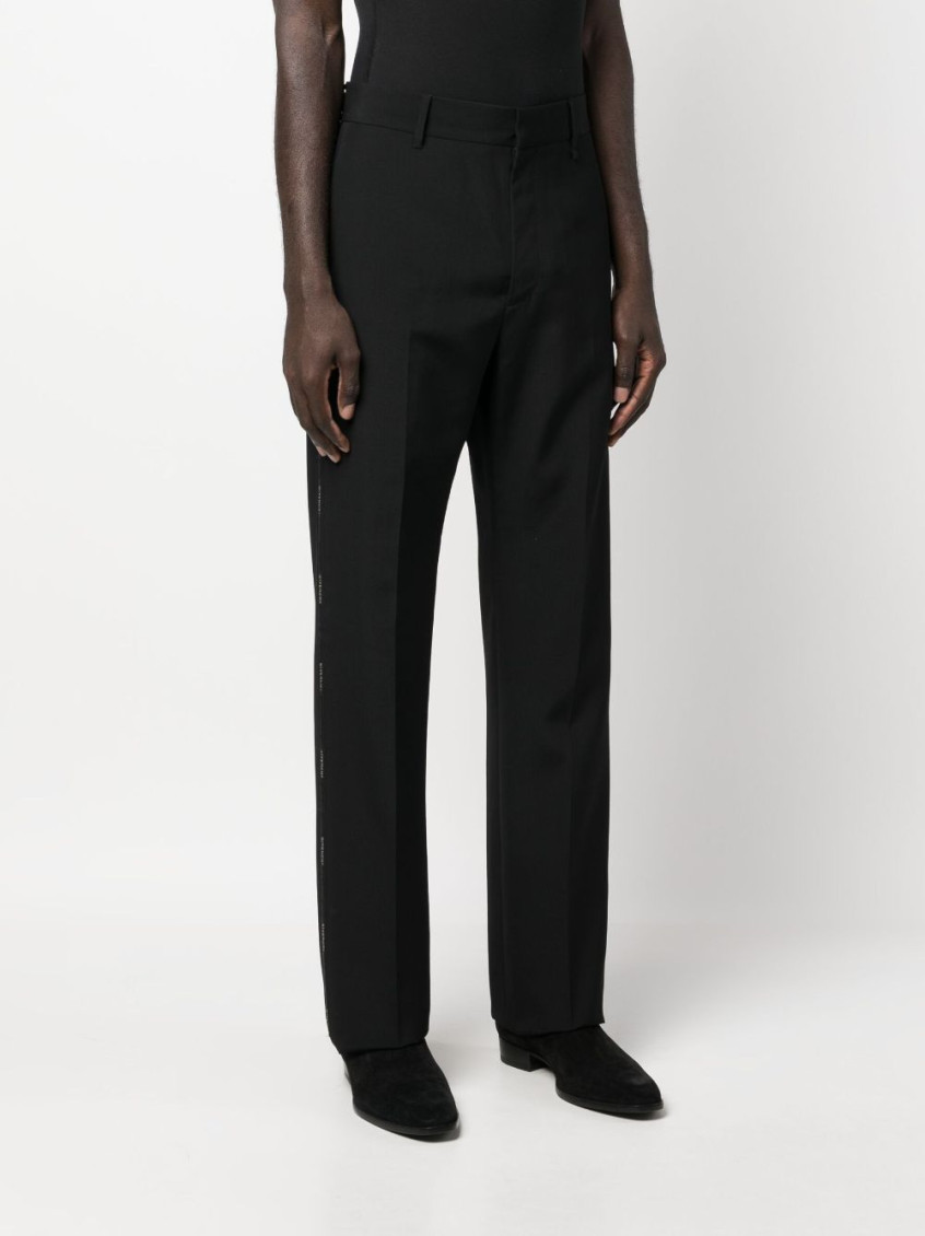 【関税込み】givenchy Fresh wool pants Givenchy Black Wool Trousers for Men Online USA at Darveys.com