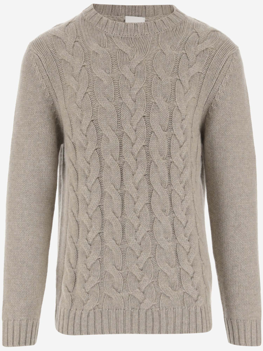 Allude Cashmere Sweater In Orange
