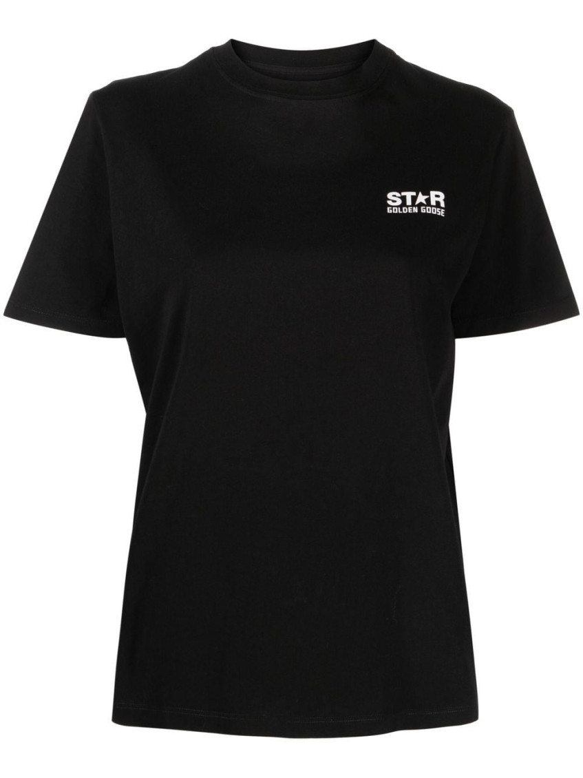 Golden Goose Cotton T-shirt In Black
