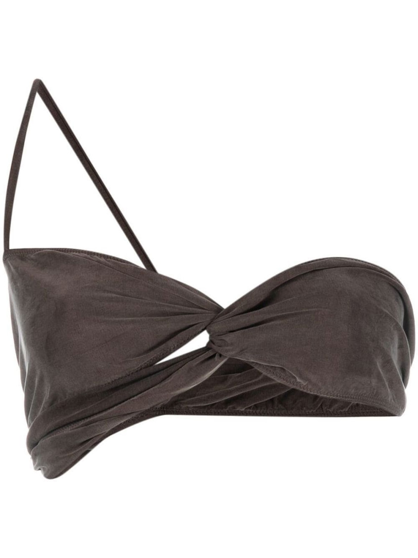 Jacquemus Women Le Bandeau Espelho Top In Brown